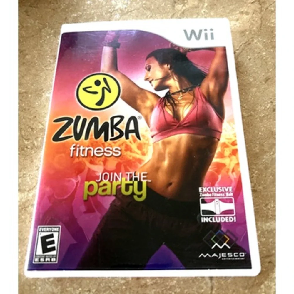 Nintendo Wii Zumba Fitness Join the Party Game - Complete w/ Manual - Tested